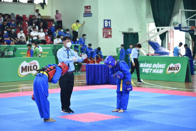 1.200 vận động viên học sinh tranh tài tại Giải Vovinam Việt Võ Đạo Cúp Nestlé MILO 2022 ảnh 4