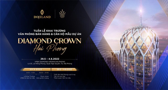 Tuần lễ khai trương VPBH & ra mắt căn hộ mẫu Diamond Crown Hai Phong ảnh 2