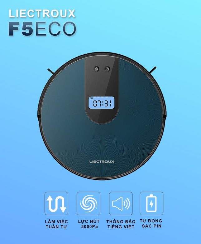 Liectroux F5Eco - Mẫu Robot hút bụi lau nhà mới của Liectroux ảnh 2