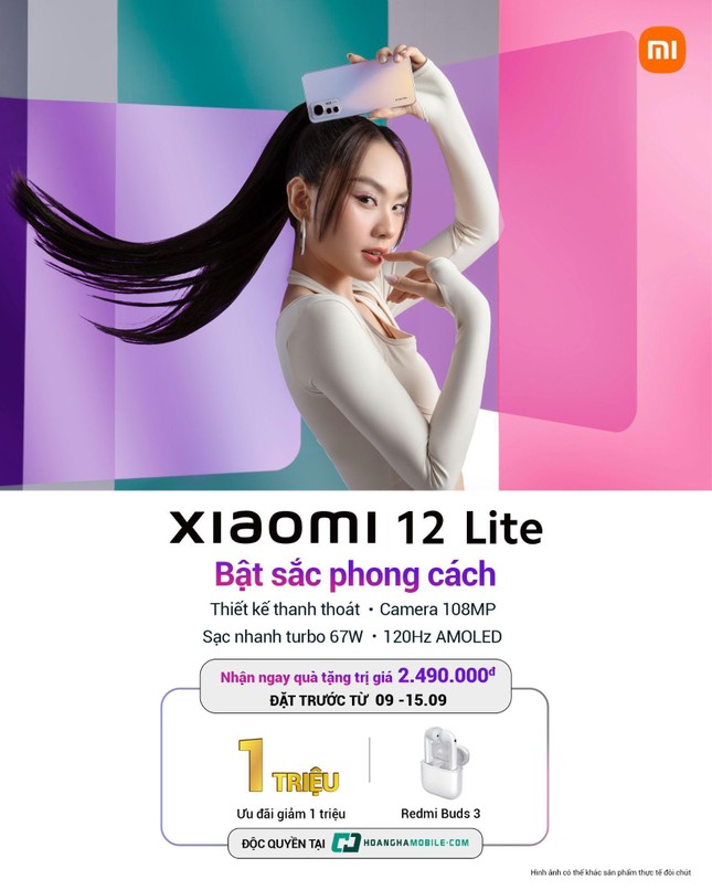 Bật sắc phong cách cùng Xiaomi 12 Lite và Miss World Việt Nam 2022 ảnh 3