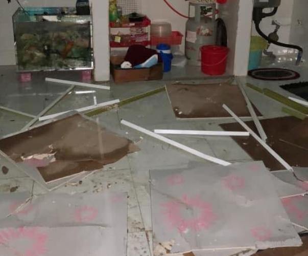 Gió lốc làm cây đổ nhà sập, hai mẹ con may mắn thoát chết ảnh 3