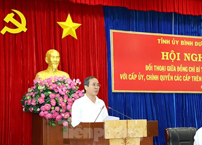 Bí thư Bình Dương: ‘Không để dân bức xúc phải nhờ đến lãnh đạo can thiệp’ ảnh 1