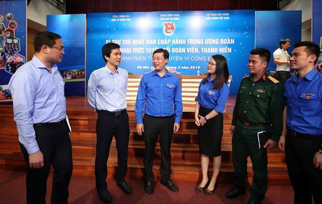 Toàn cảnh đối thoại của Bí thư thứ nhất TƯ Đoàn Lê Quốc Phong ảnh 11