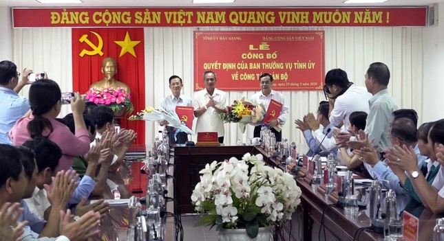 Hậu Giang điều động nhiều cán bộ chủ chốt ảnh 1