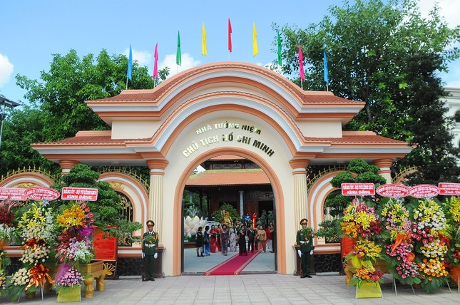 Quân khu 9 khánh thành Khu tưởng niệm Chủ tịch Hồ Chí Minh ảnh 11
