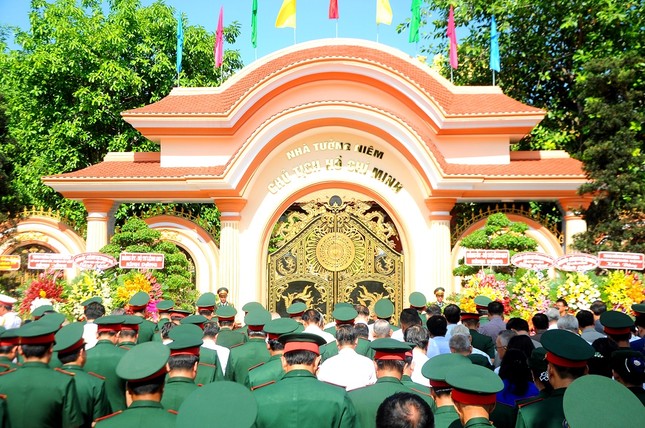 Quân khu 9 khánh thành Khu tưởng niệm Chủ tịch Hồ Chí Minh ảnh 1
