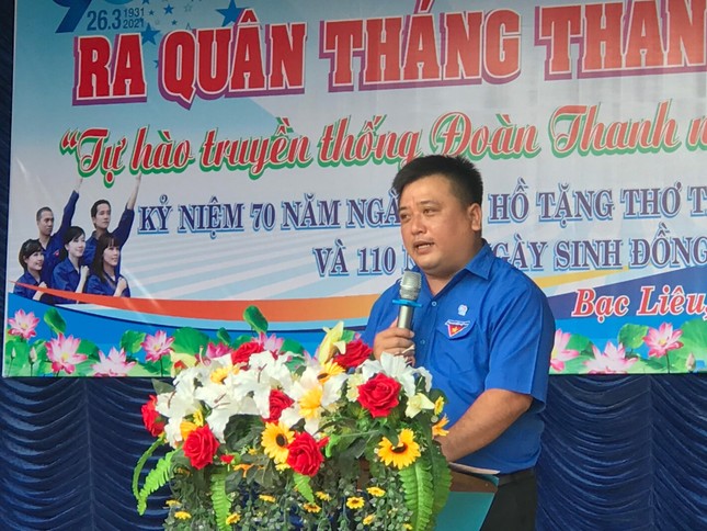 Bạc Liêu tưng bừng ra quân Tháng Thanh niên 2021 ảnh 1