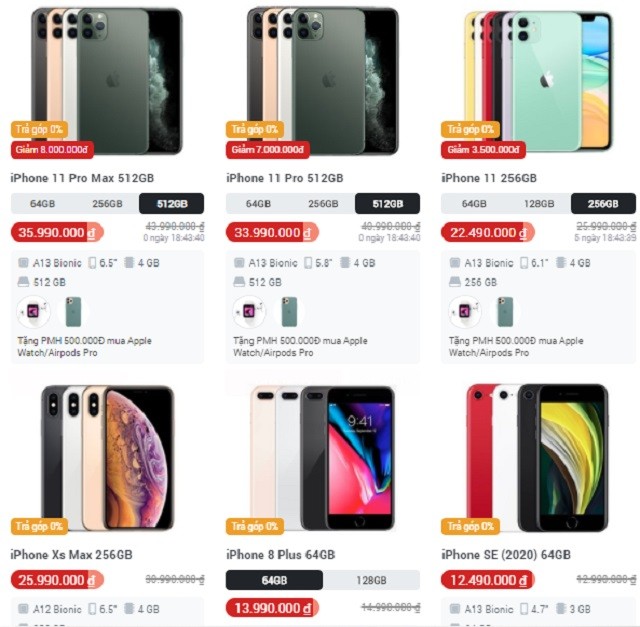 Loạt iPhone giảm giá mạnh tại Việt Nam, cao nhất 8 triệu đồng ảnh 1