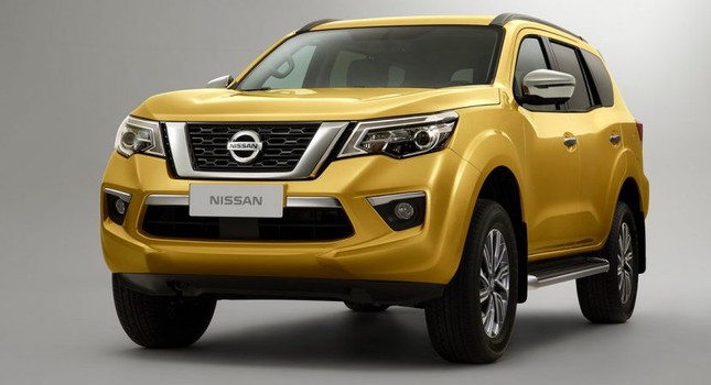 Nissan Terra 2018 - đối thủ của Toyota Fortuner lộ diện ảnh 1
