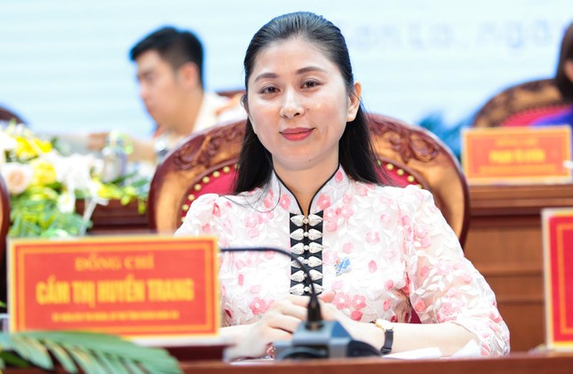 Chị Cầm Thị Huyền Trang tái cử Bí thư Tỉnh Đoàn Sơn La nhiệm kỳ 2022-2027 ảnh 1