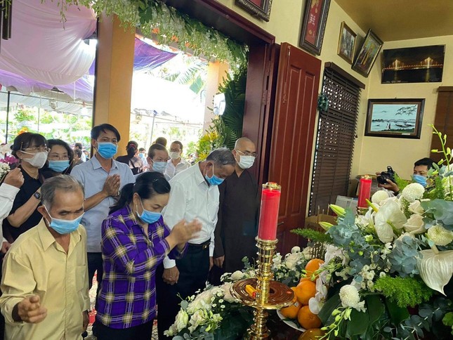 Xúc động dòng sổ tang tưởng nhớ, tiễn biệt nguyên Phó Thủ tướng Trương Vĩnh Trọng ảnh 6