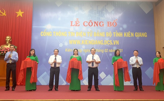 Cổng thông tin điện tử Kiên Giang chính thức hoạt động ảnh 1