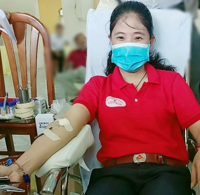 Ngày hội hiến máu tình nguyện ở huyện Cù Lao Dung ảnh 1