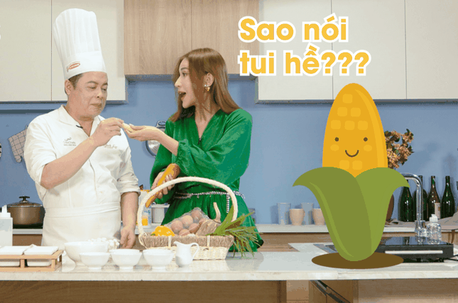 Khả Như nấu ăn với đầu bếp người Việt của Angelina Jolie, thừa nhận dở “nữ công gia chánh“ ảnh 3