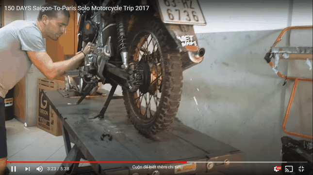 Phượt thủ “lì” nhất Việt Nam: 1 chiếc xe máy, 65 quốc gia, 1.111 ngày, 80.000 km! ảnh 7