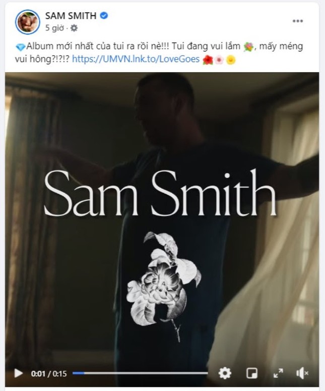 Nghi vấn Lady Gaga dạy tiếng Việt cho Sam Smith, bùng nổ lời yêu dành cho fan Việt ảnh 2