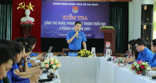 Bí thư Trung ương Đoàn kiểm tra công tác Đoàn và phong trào thanh thiếu niên tại Quảng Nam ảnh 5