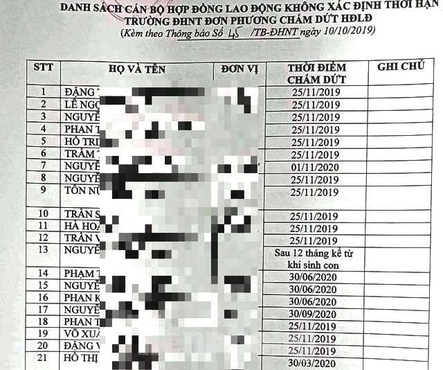 ĐH Nghệ thuật Huế cắt hợp đồng giảng viên: Cầm ‘sổ đỏ’ không ‘cứu’ nổi NLĐ ảnh 2
