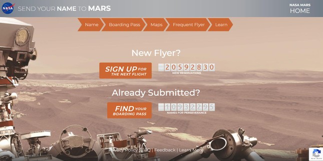 NASA cho phép bất kỳ ai cũng có thể ghi tên mình lên Sao Hỏa, cách đăng ký cực kỳ đơn giản ảnh 2