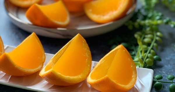 “Nhốt” ông Mặt Trời vào trong trái cam: Cách làm thạch cam mát lành, quên ngay cái nóng ảnh 5