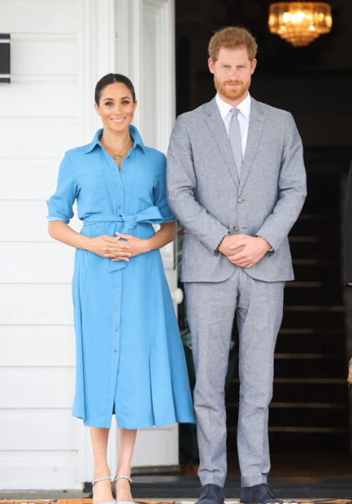Fan “đổi giới tính” Hoàng tử Harry và Meghan Markle, ai cũng thấy trông quá hợp lý ảnh 2