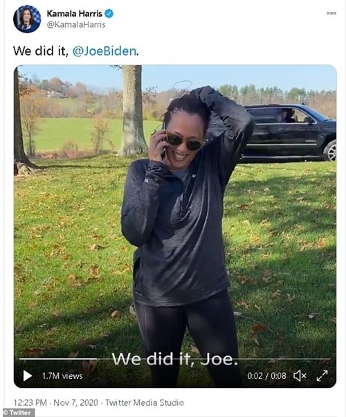 Ông Joe Biden chiến thắng, “phó tướng” Kamala Harris trở thành người phụ nữ quyền lực nhất ảnh 2