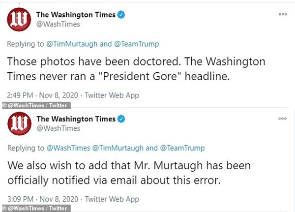 Không chấp nhận thua, đội ngũ của ông Trump liều lĩnh chỉnh sửa ảnh đăng lên mạng xã hội ảnh 2