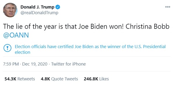 Twitter “thay đổi thái độ” với Tổng thống Trump: Gắn vào bài câu cảnh cáo mà ông ghét nhất ảnh 2