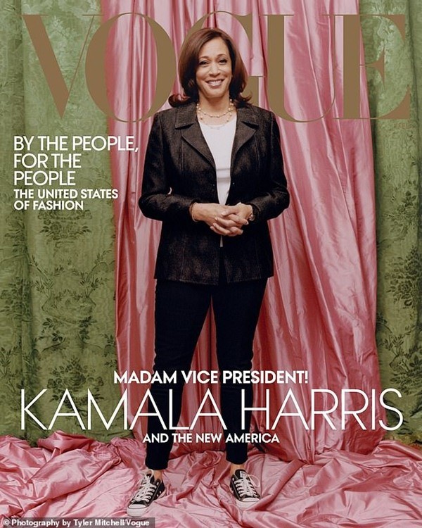 Tạp chí Vogue đăng bìa hình Phó Tổng thống đắc cử Kamala Harris, tại sao gây tranh cãi? ảnh 1