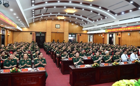 260 đại biểu dự Đại hội Đảng bộ Cơ quan Tổng cục Chính trị ảnh 4