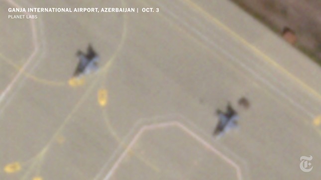 Hình ảnh vệ tinh tố cáo sự hiện diện của F-16 Thổ Nhĩ Kỳ ở Azerbaijan ảnh 2