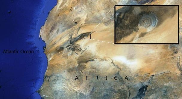 Con mắt khổng lồ giữa sa mạc Sahara, bí ẩn chưa có lời giải ảnh 2