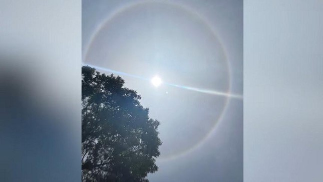 Sự thật về ‘Mặt Trời xanh’ xuất hiện trên bầu trời Bắc Kinh, có phải điềm báo đại nạn sắp tới? ảnh 5