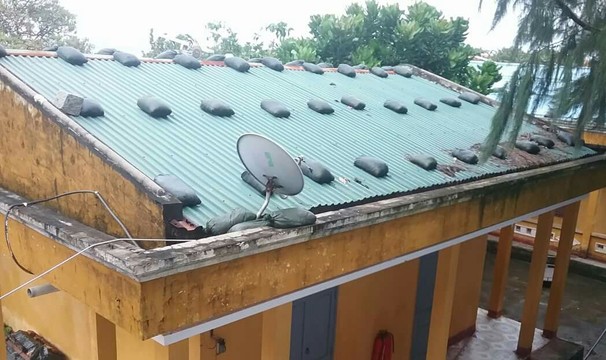 Hình ảnh Trường Sa căng mình chống bão Tembin cấp 11-12 ảnh 9