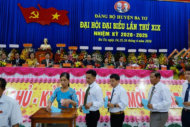 Đại hội Đảng bộ huyện Ba Tơ thí điểm trực tiếp bầu Bí thư ảnh 3