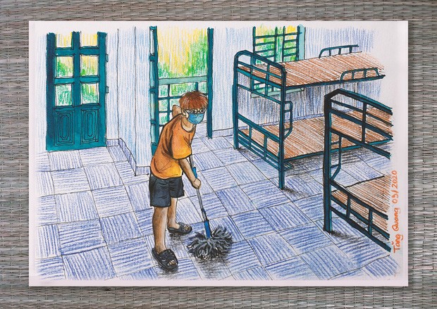 Thêm một tài năng vô đối lại vừa ra mắt cộng đồng mạng từ khu cách ly ảnh 1