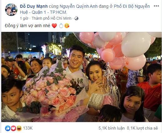 Trước tin đồn “đi đường quyền” với Quỳnh Anh, Duy Mạnh là chàng trai lãng mạn có thừa ảnh 7