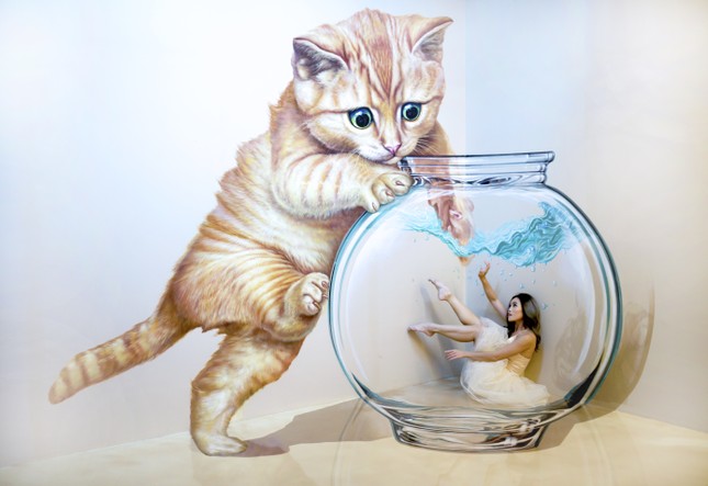 Bảo tàng tranh 3D lớn nhất Sài Gòn: “Sống ảo” vừa đẹp vừa độc lạ, nhất định không thể bỏ qua! ảnh 8