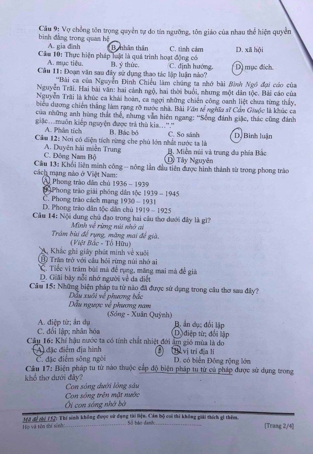 Thi năng khiếu của trường Báo: Nghĩa cử đẹp mùa dịch COVID-19 được đưa vào đề thi ảnh 3