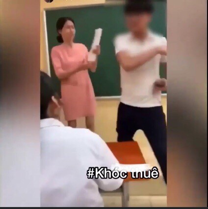 Bộ GD&ĐT đang phối hợp xác minh tính xác thực của clip “học sinh tát giáo viên” ảnh 2