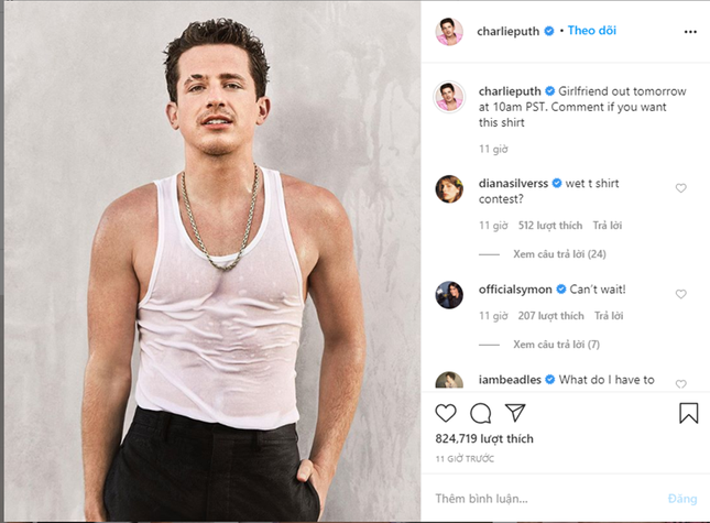 “Girlfriend Text me: (203) 916-5066”: Fan Charlie Puth đâu rồi, nhấc máy lên thôi! ảnh 3