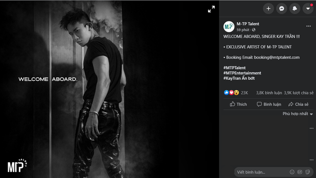 Bất ngờ chưa, Kay Trần chính là nghệ sĩ độc quyền đầu tiên của M-TP Talent! ảnh 3