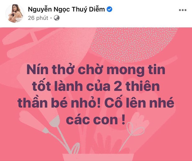 Sao V-Biz gửi lời chúc tốt đẹp tới hai bé song sinh dính liền được phẫu thuật tách rời ảnh 1