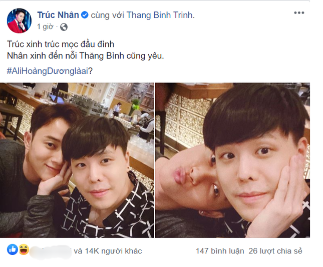 Hậu chia tay Liz Kim Cương, đây là người mà Trịnh Thăng Bình đang “thầm thương trộm nhớ”? ảnh 1