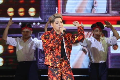 Bộ 3 rapper “King of Rap” ICD, Pháo, RichChoi đại náo đêm nhạc “Làn sóng xanh Party“ ảnh 9