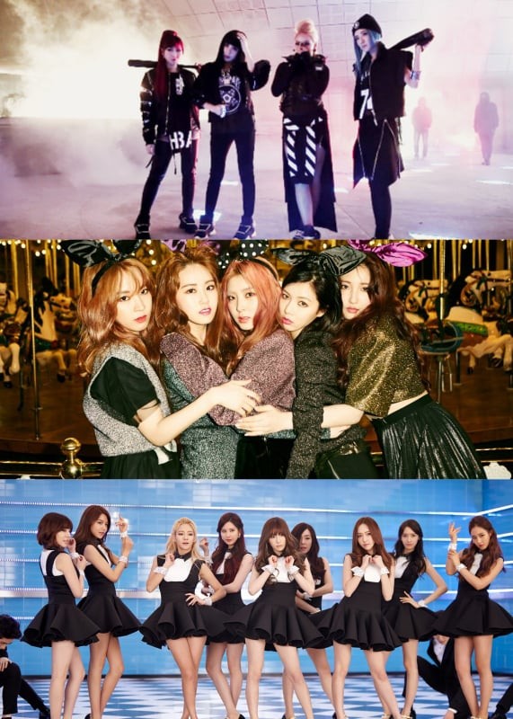 Fan SNSD cùng 2NE1 mở cuộc “funwar” thi cày view cho hai ca khúc hit đình đám một thời ảnh 1