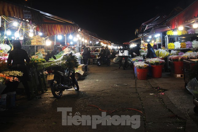 Nhọc nhằn mưu sinh trong giá lạnh ở chợ hoa lớn nhất Thủ đô ảnh 6