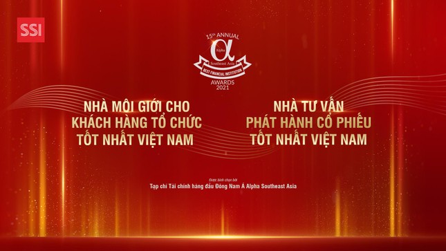 Chứng khoán SSI đón nhận ‘cú đúp’ giải thưởng tại Alpha Southeast Asia ảnh 2