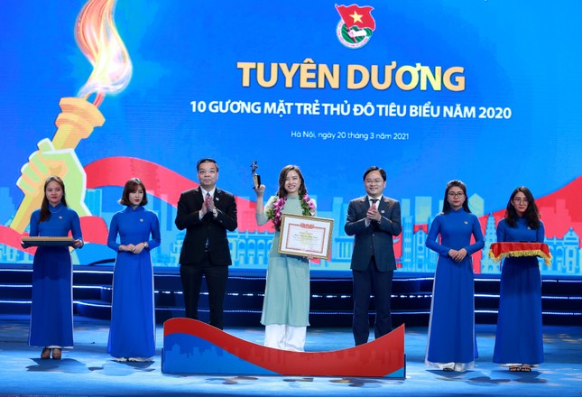 Vinh danh 10 gương mặt trẻ Thủ đô tiêu biểu năm 2020 ảnh 2