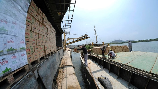 Hơn 100 tấn hàng 'đổ bộ' Côn Đảo phục vụ Tiền Phong Marathon 2022 ảnh 1